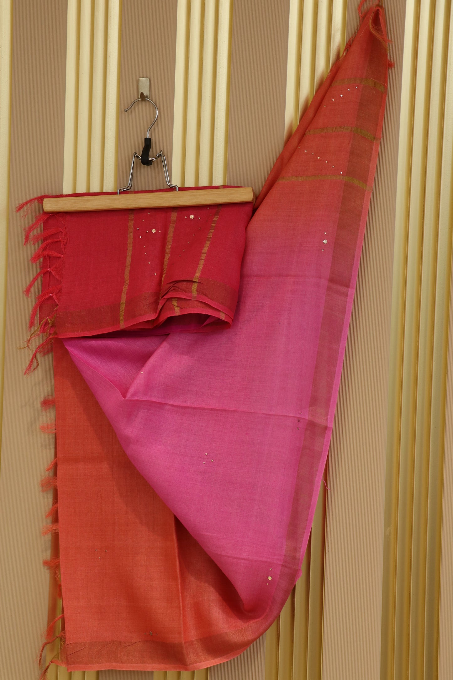 Pure munga silk handworked with mukaish/kamdani 4d dupattas