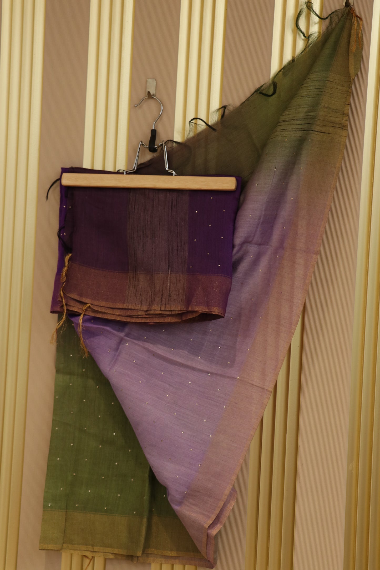 Pure munga silk handworked with mukaish/kamdani 4d dupattas