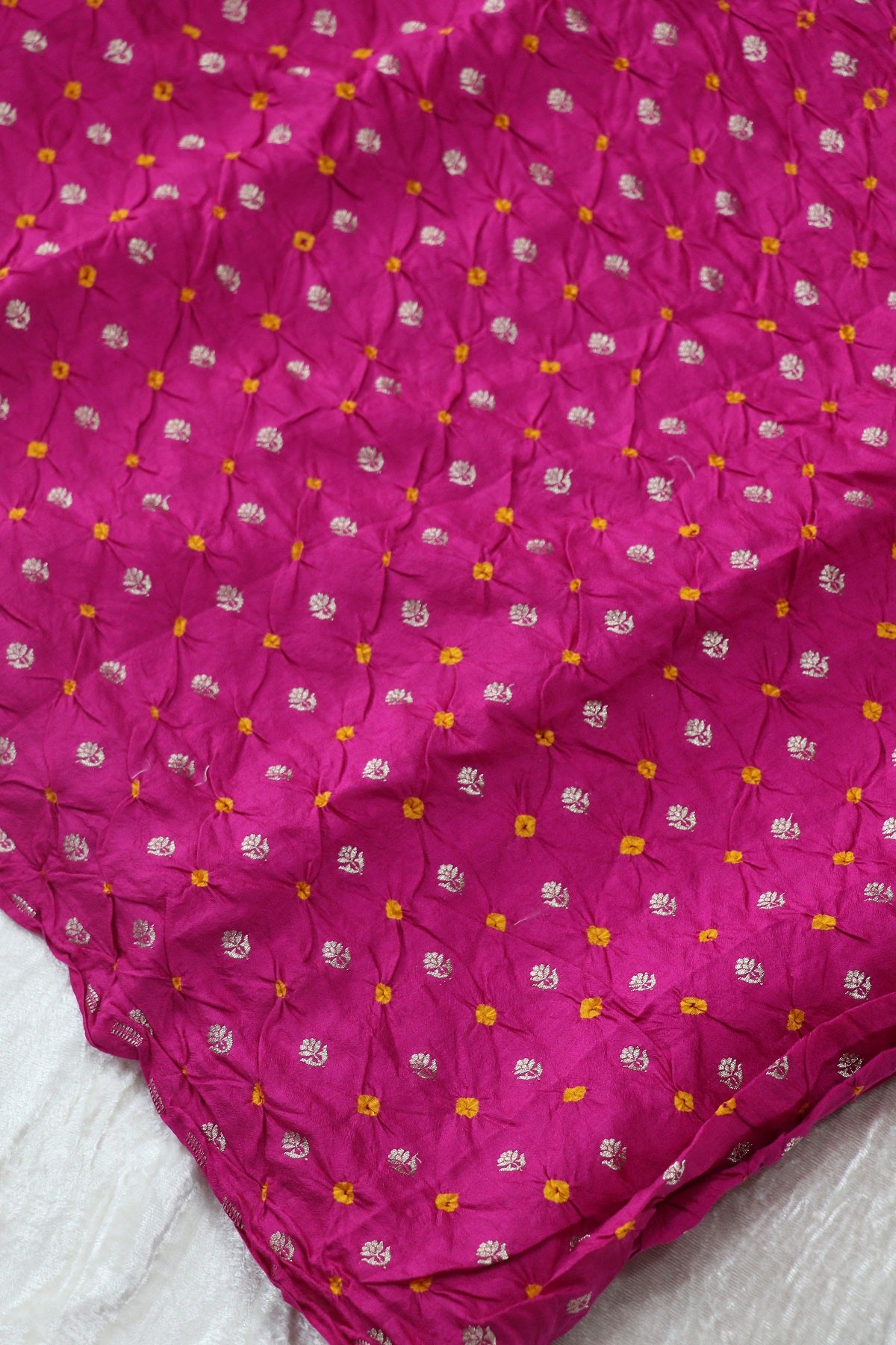 Pure Bandhani Banarasi Chiniya SIlk