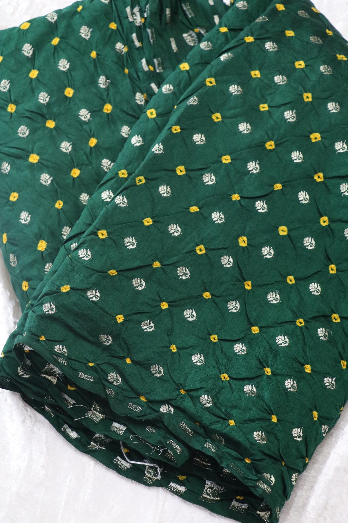 Pure Bandhani Banarasi Chiniya SIlk