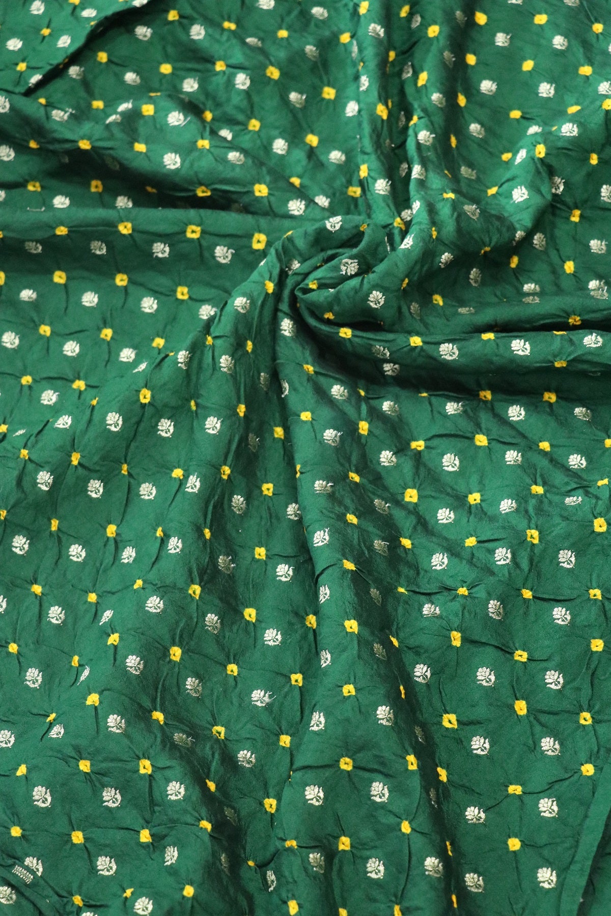 Pure Bandhani Banarasi Chiniya SIlk
