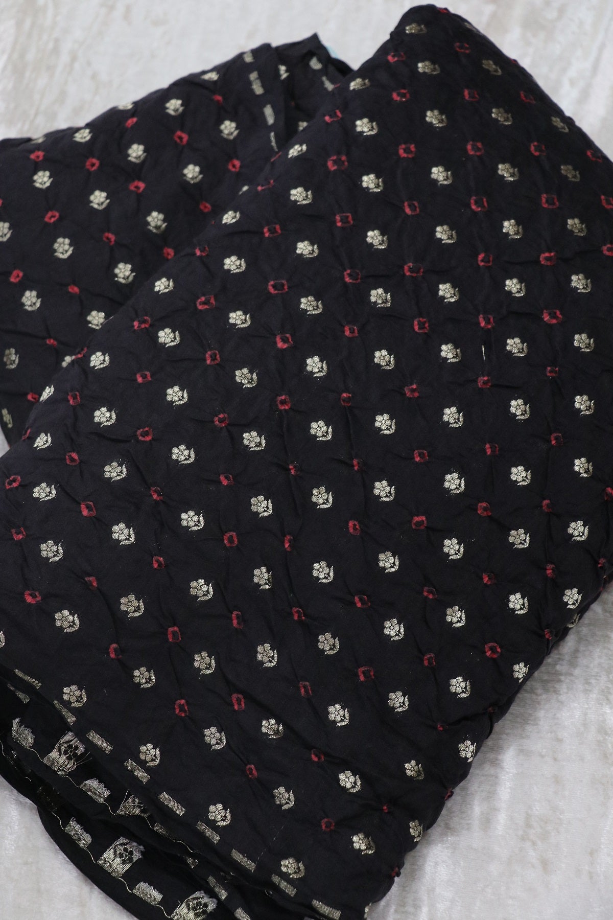 Pure Bandhani Banarasi Chiniya SIlk