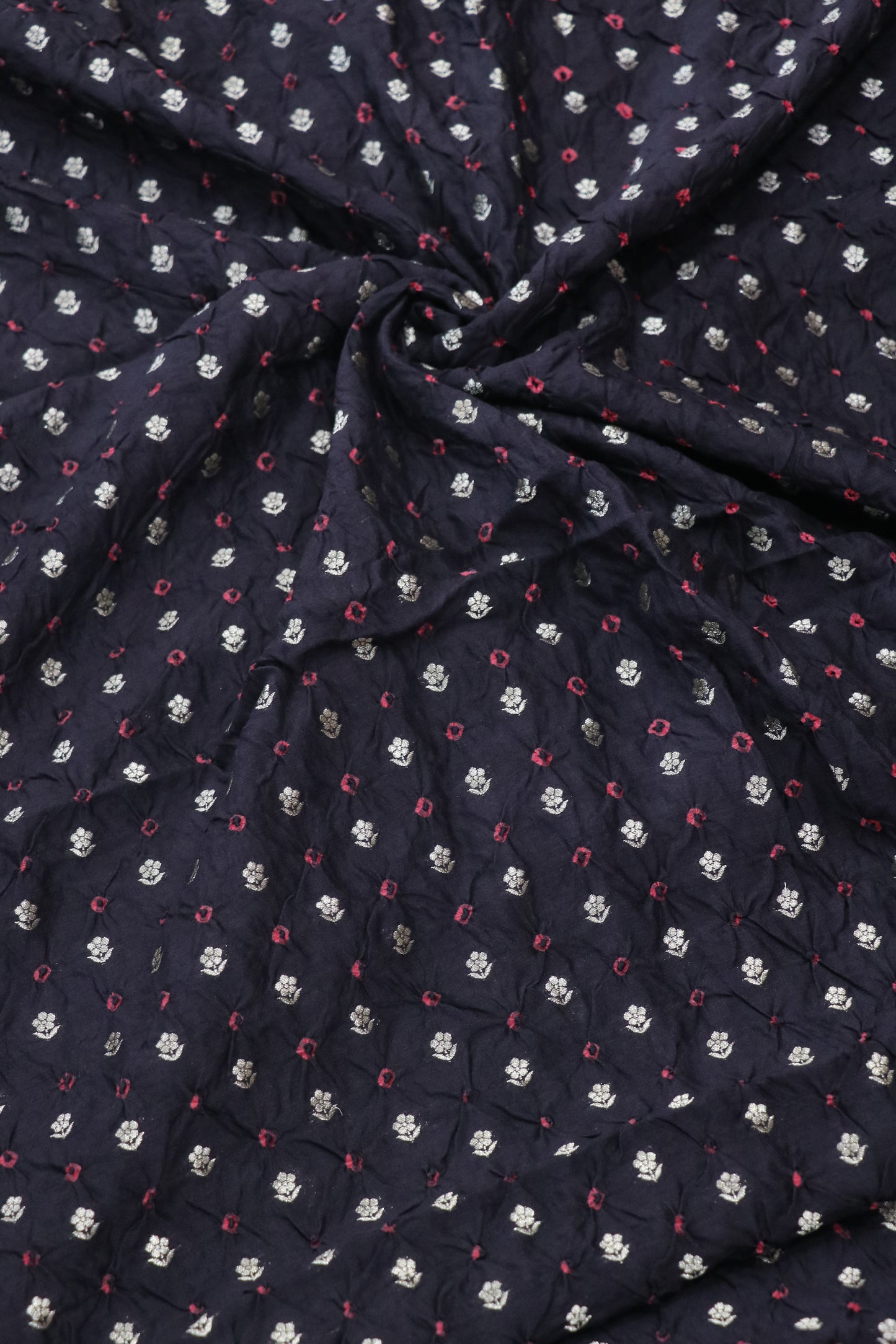 Pure Bandhani Banarasi Chiniya SIlk