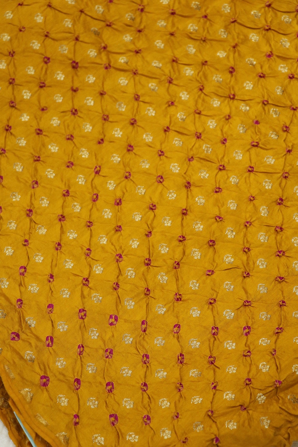 Pure Bandhani Banarasi Chiniya SIlk