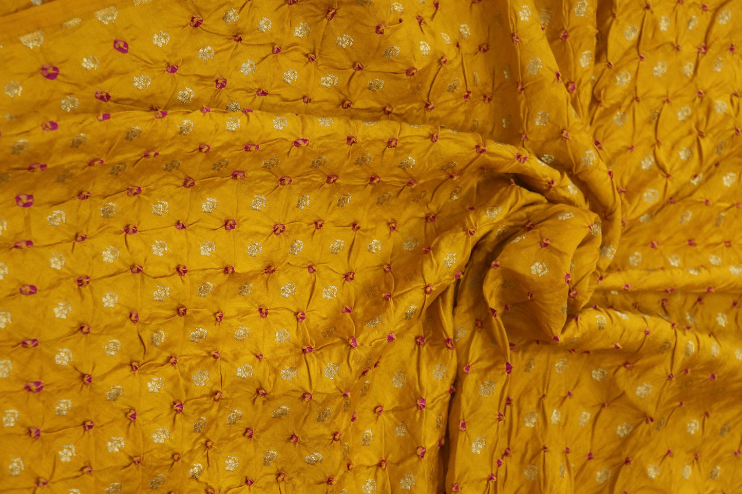 Pure Bandhani Banarasi Chiniya SIlk
