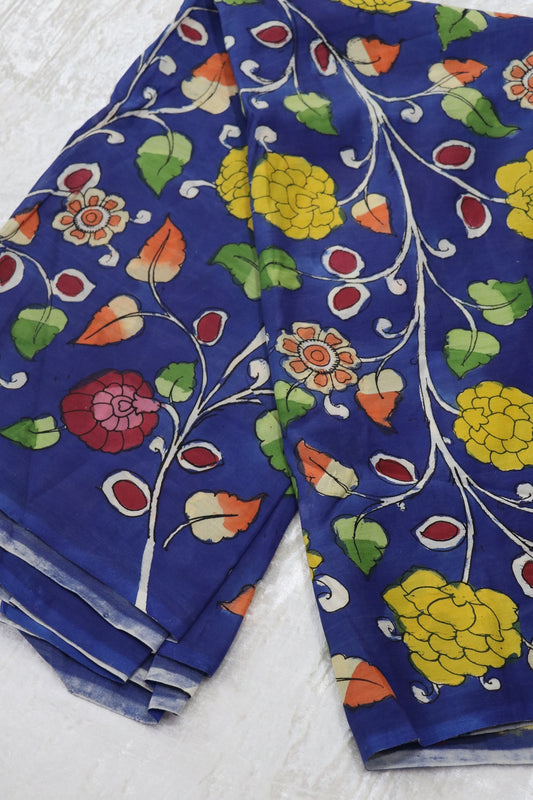 Pure Pen Kalamakari Hand Painted Fabric