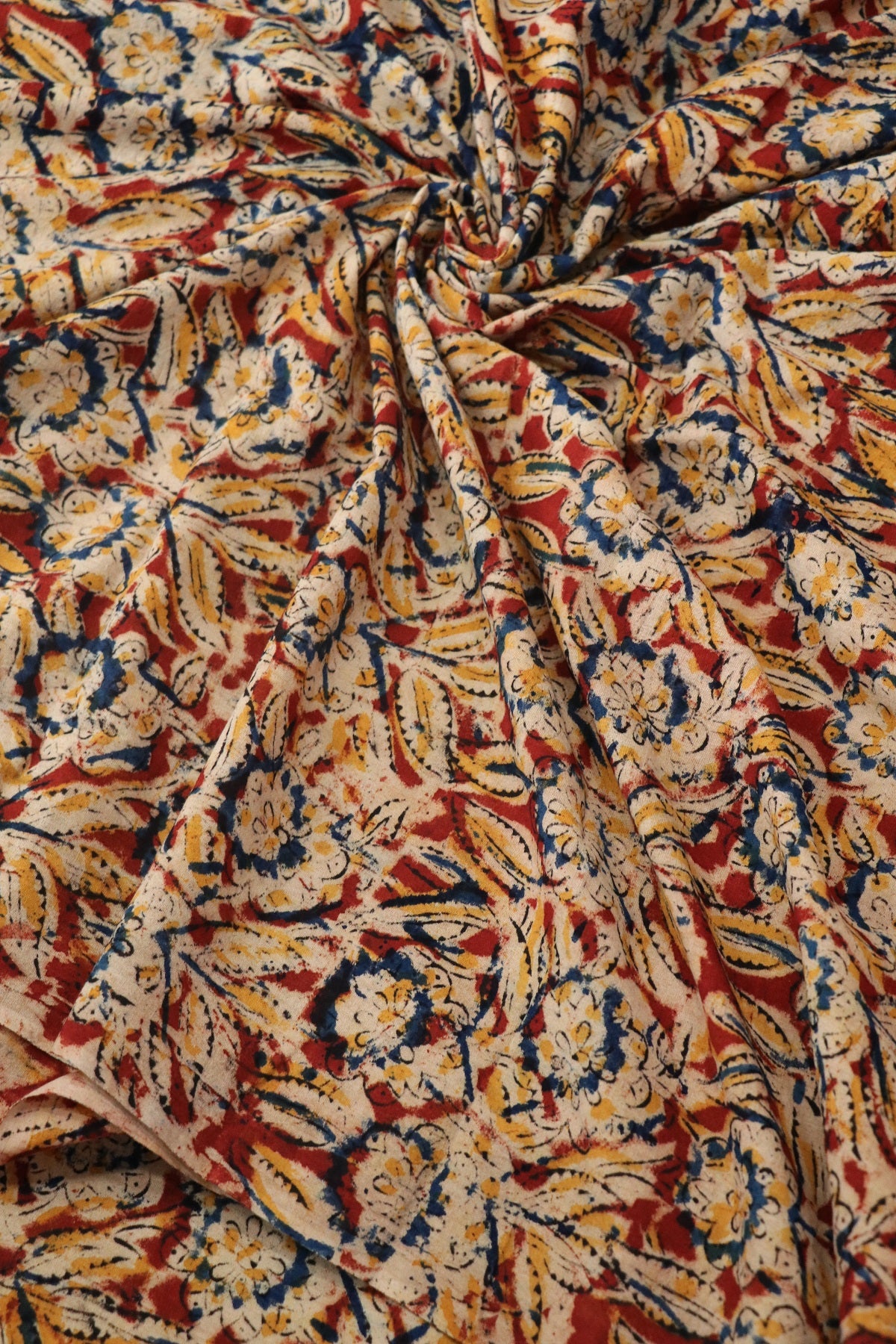 kalamkari printed cottons