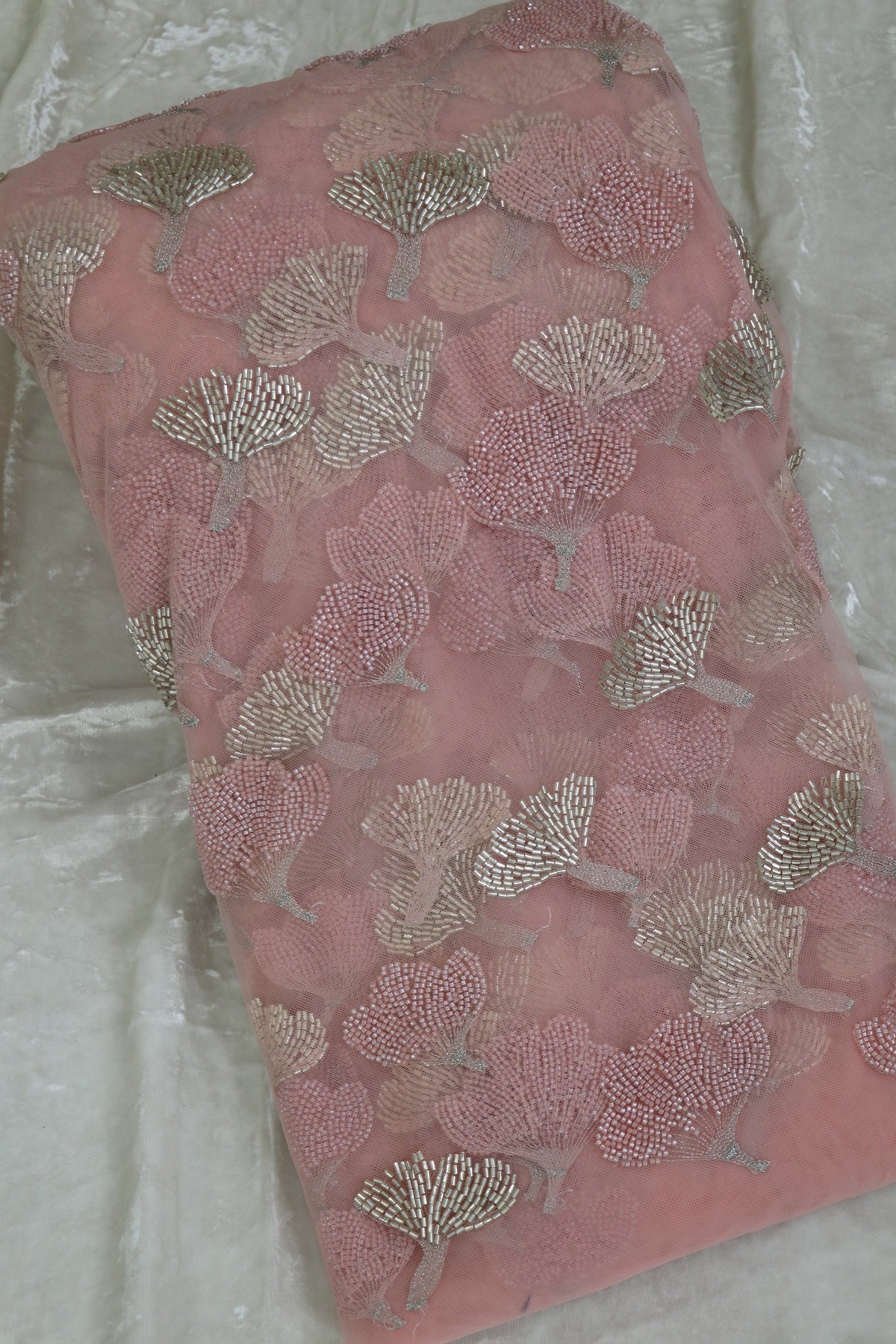 Tulip Flowers Cut Beaded Works On The Net