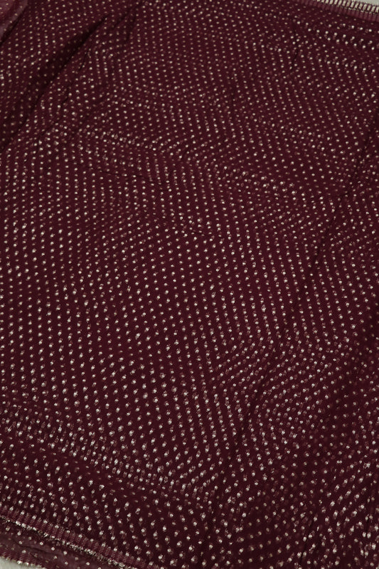 Polka Dots Motifs Woven Georgettes