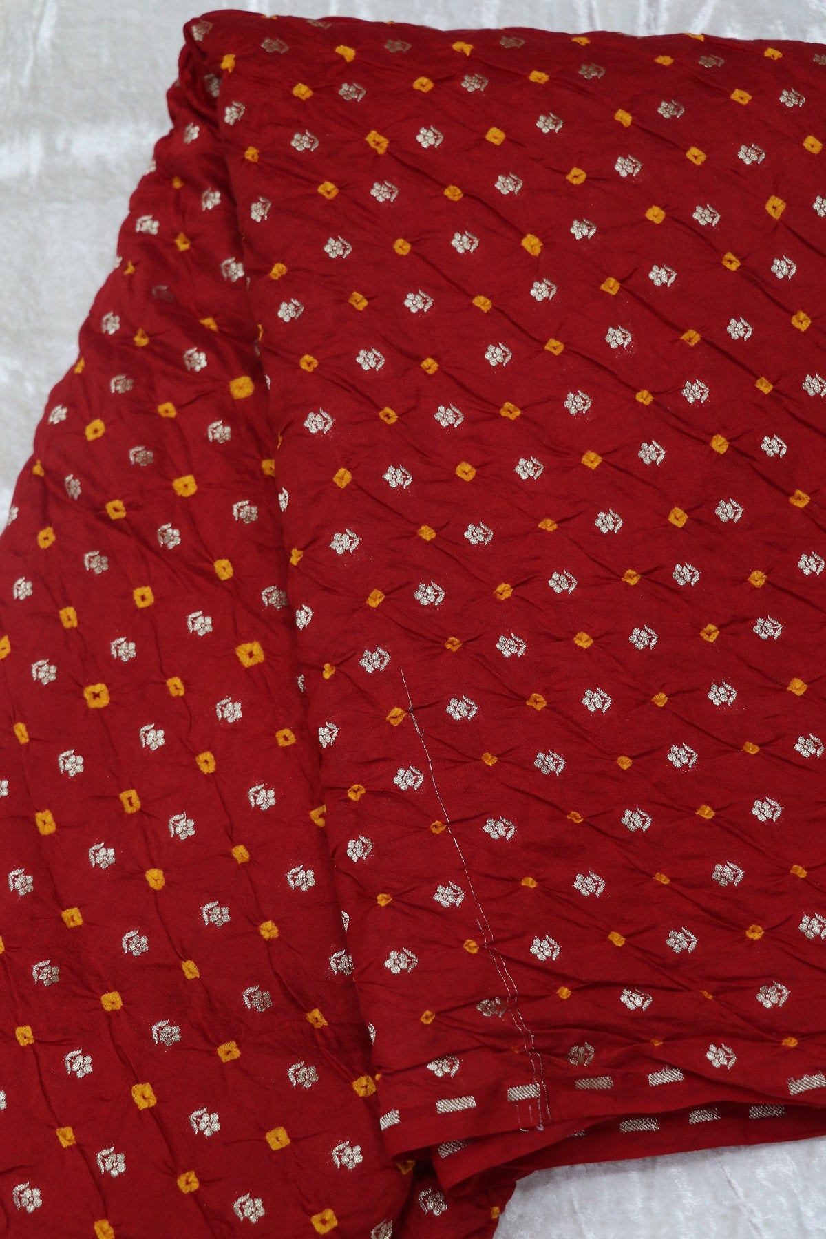 Pure Bandhani Banarasi Chiniya SIlk
