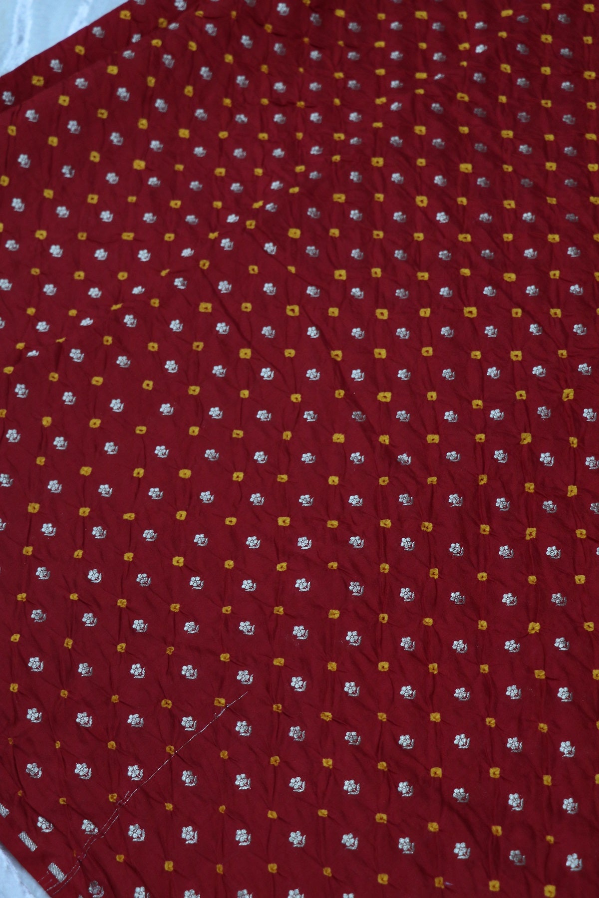 Pure Bandhani Banarasi Chiniya SIlk