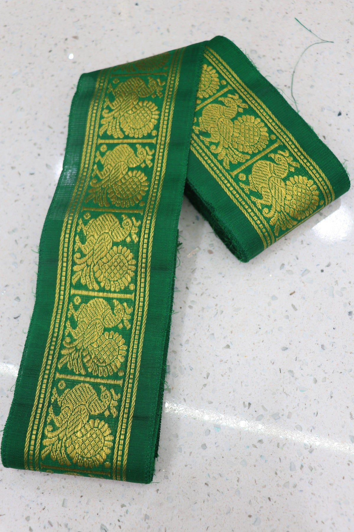 3.5 Inches Kanchi Border/Lace With Annapakshi Motif