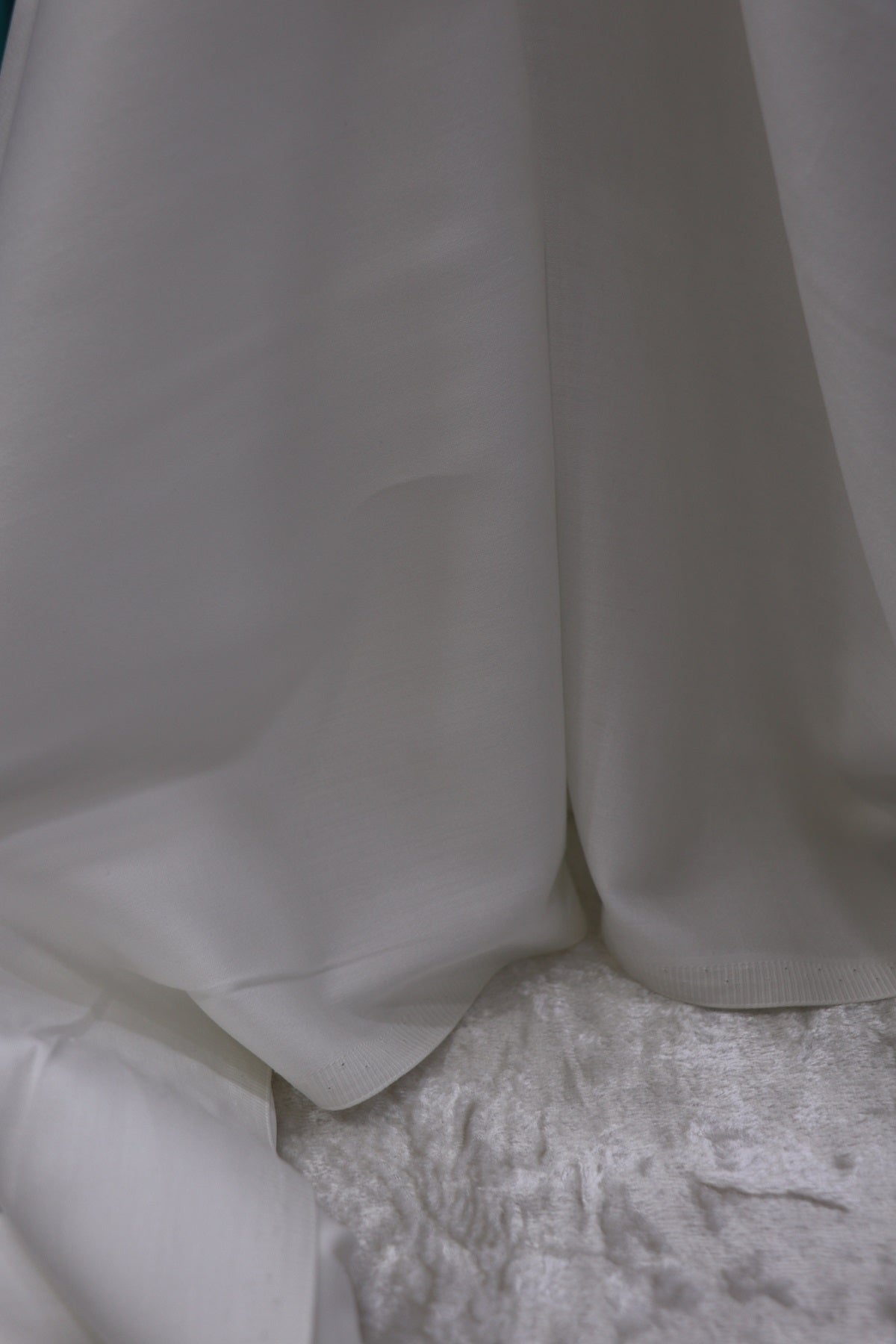 White Dyeable Satin Cotton