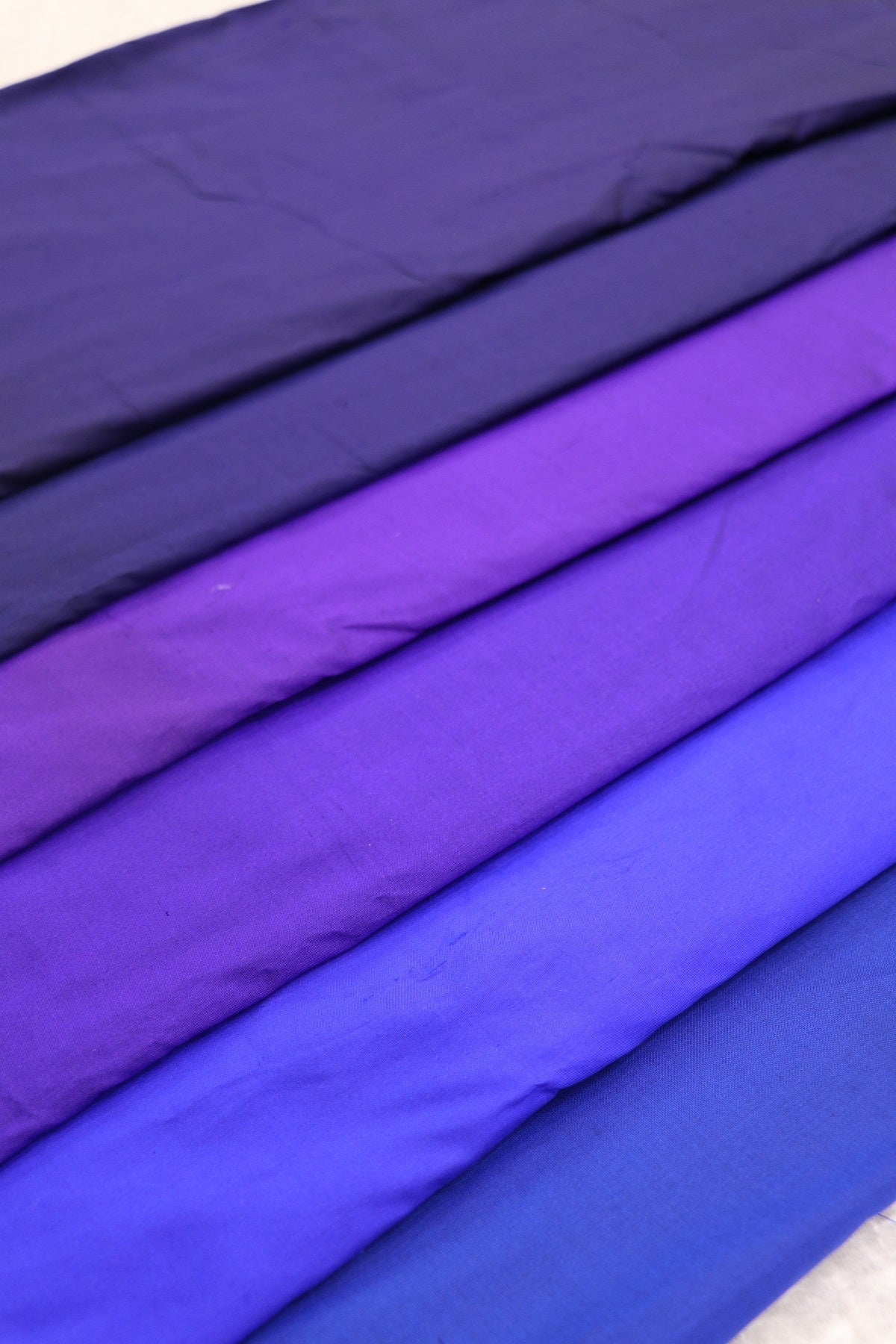 Hues Of Blue Pure Pattu fabric