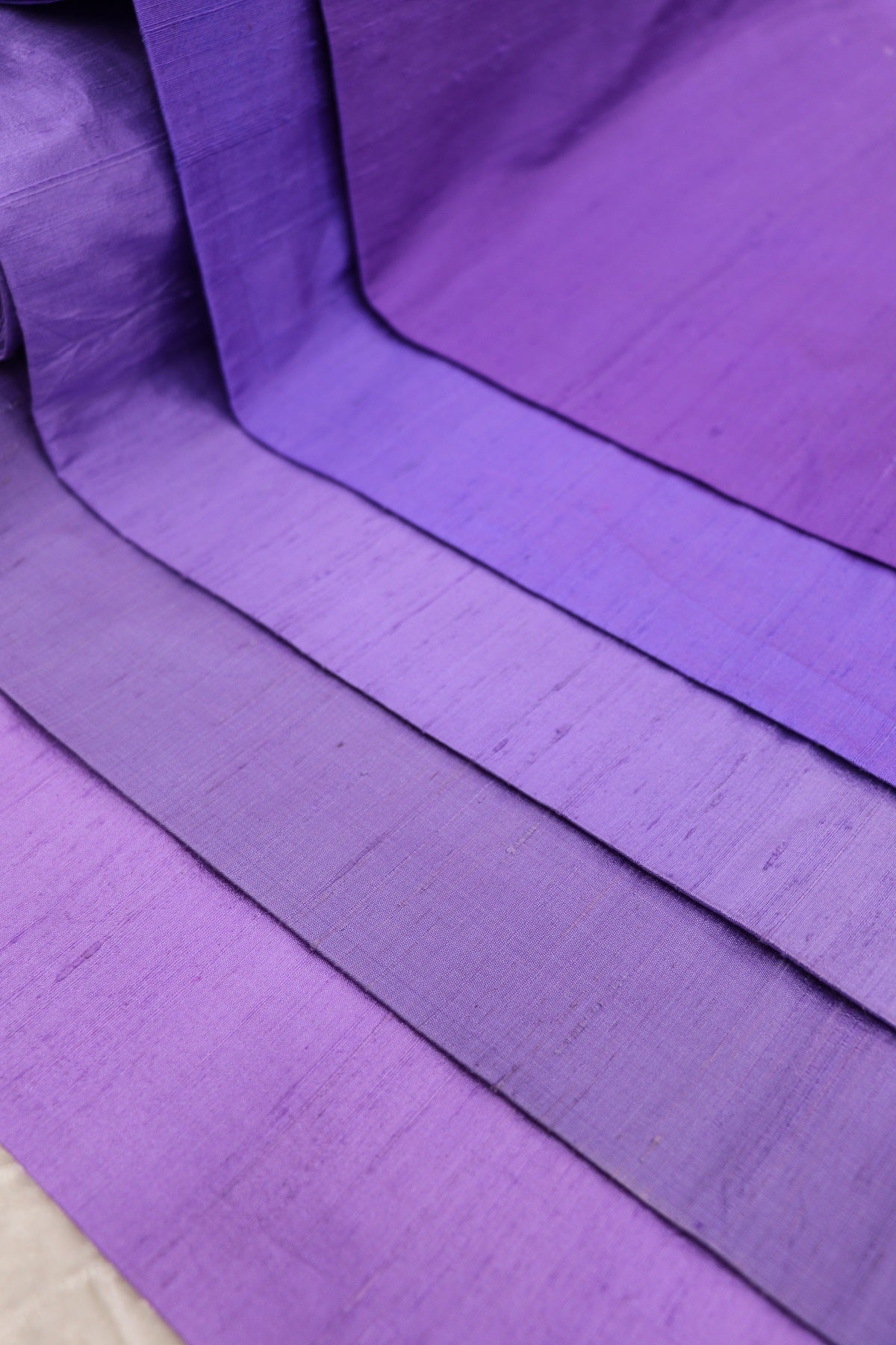 Hues Of Lavender Pure Raw silk