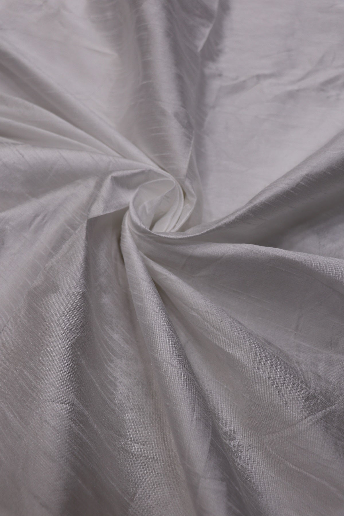 Semi Dupion Rawsilk White Dyeable