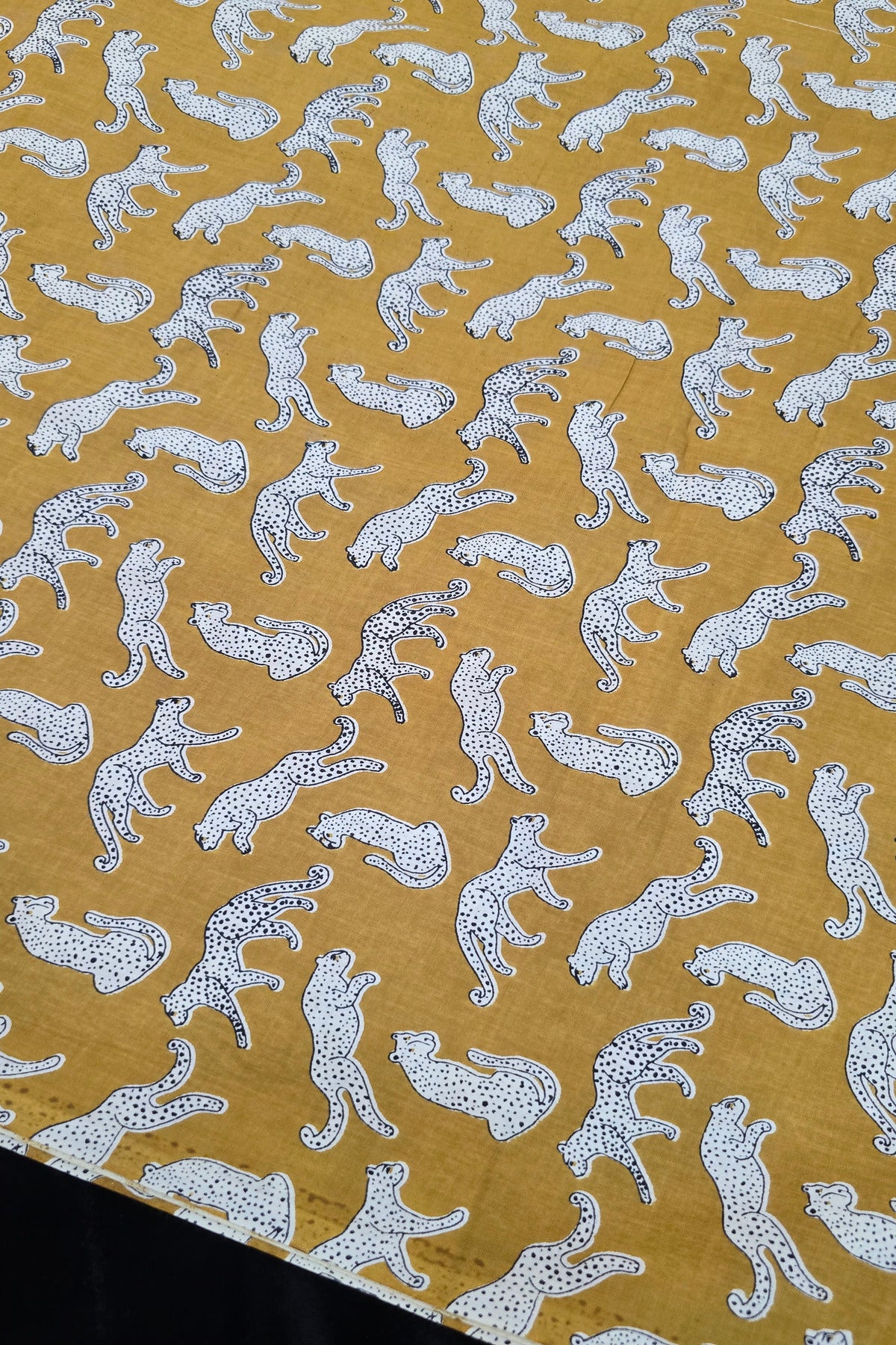 Cheetah Printed Pure Cotton Fabric