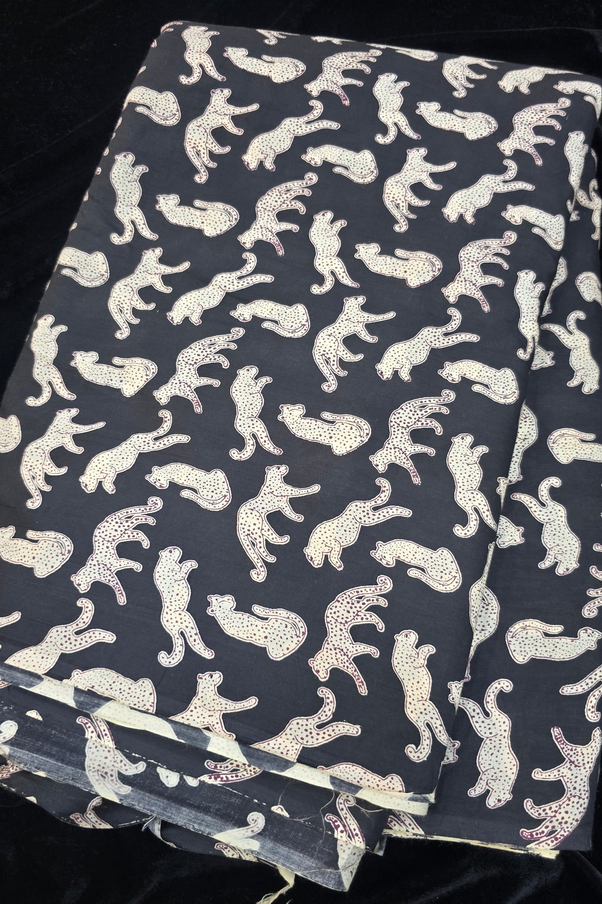 Cheetah Printed Pure Cotton Fabric