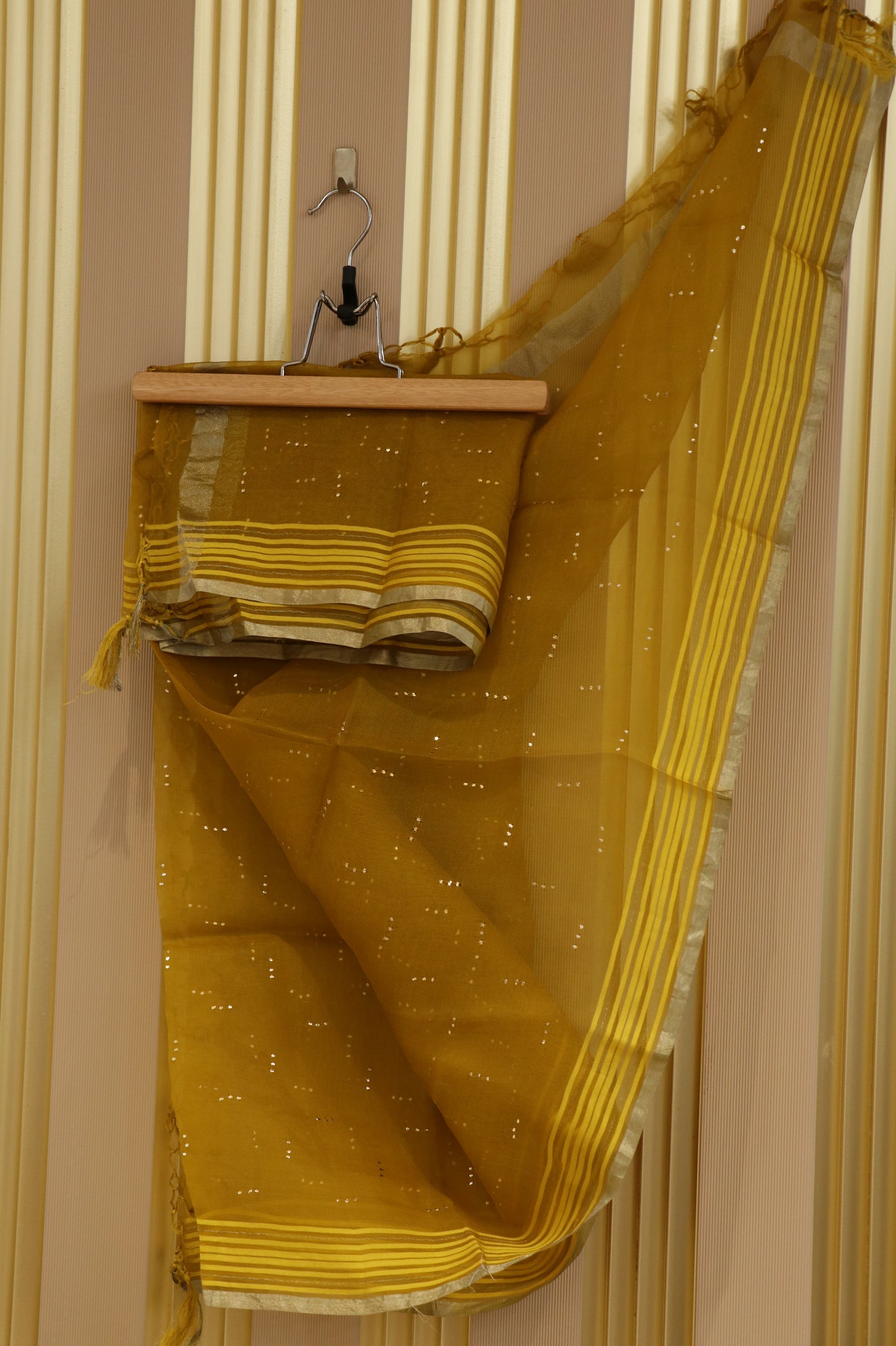 Pure Organza mukaish/kamdani handworked dupattas