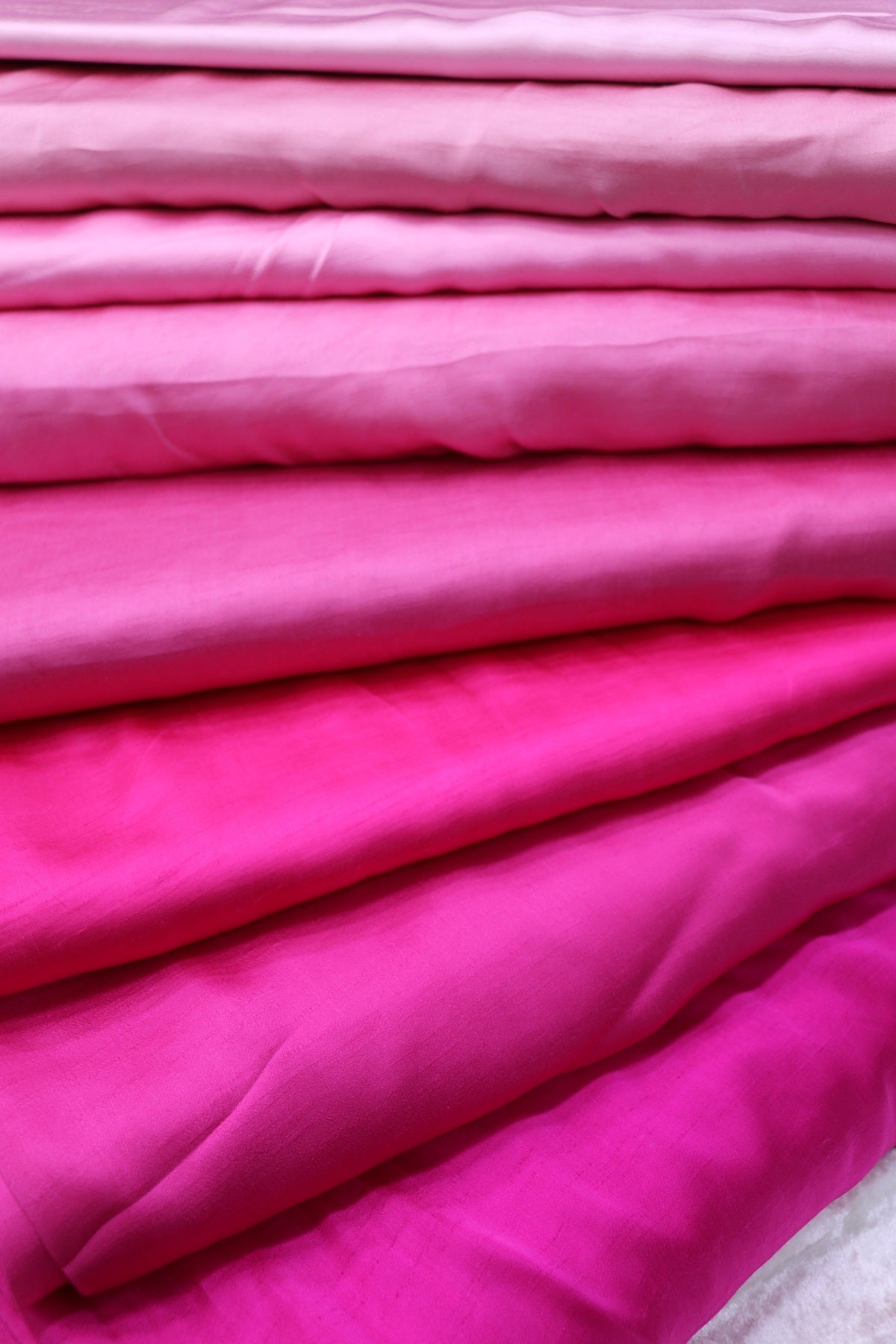 Hues Of Pinks Mulberry Silk