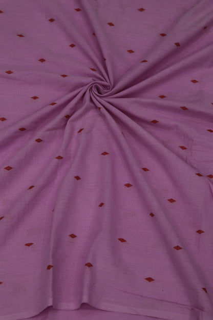 Diamond Motif Woven Chennai Cotton Fabric