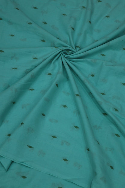 Diamond Motif Woven Chennai Cotton Fabric