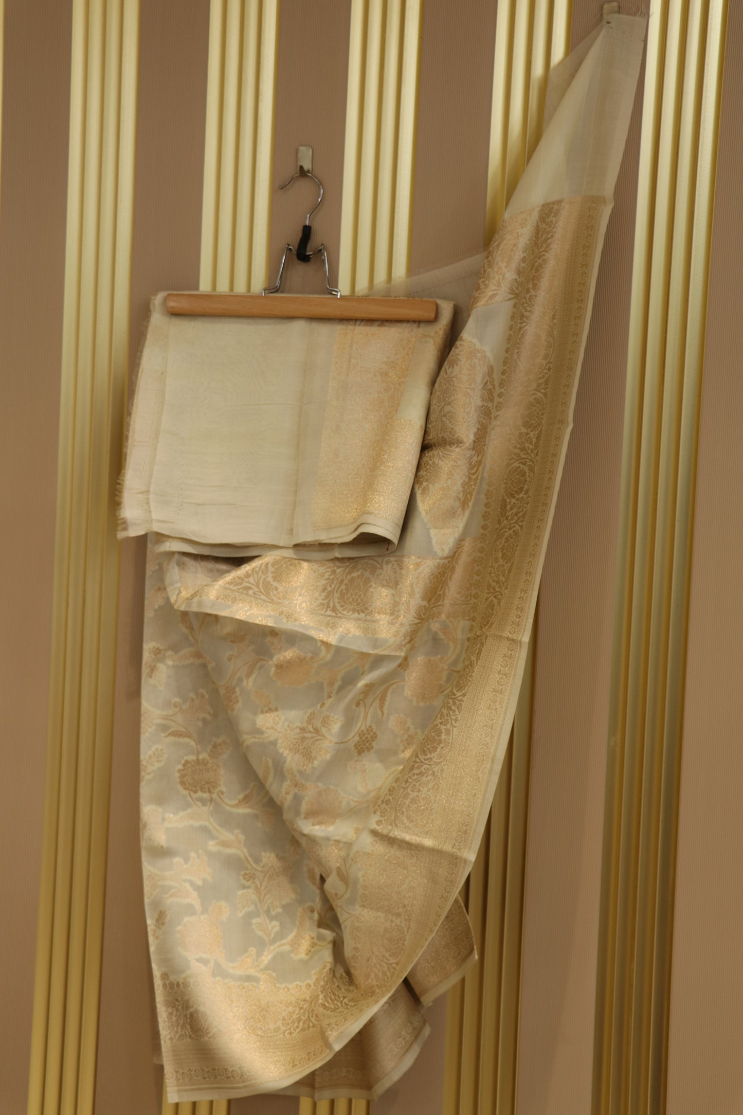 Pure Banaras Allover jaal zari weaved chiniya silk dupattas