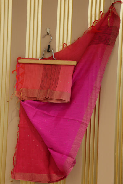 Pure munga silk handworked with mukaish/kamdani 4d dupattas