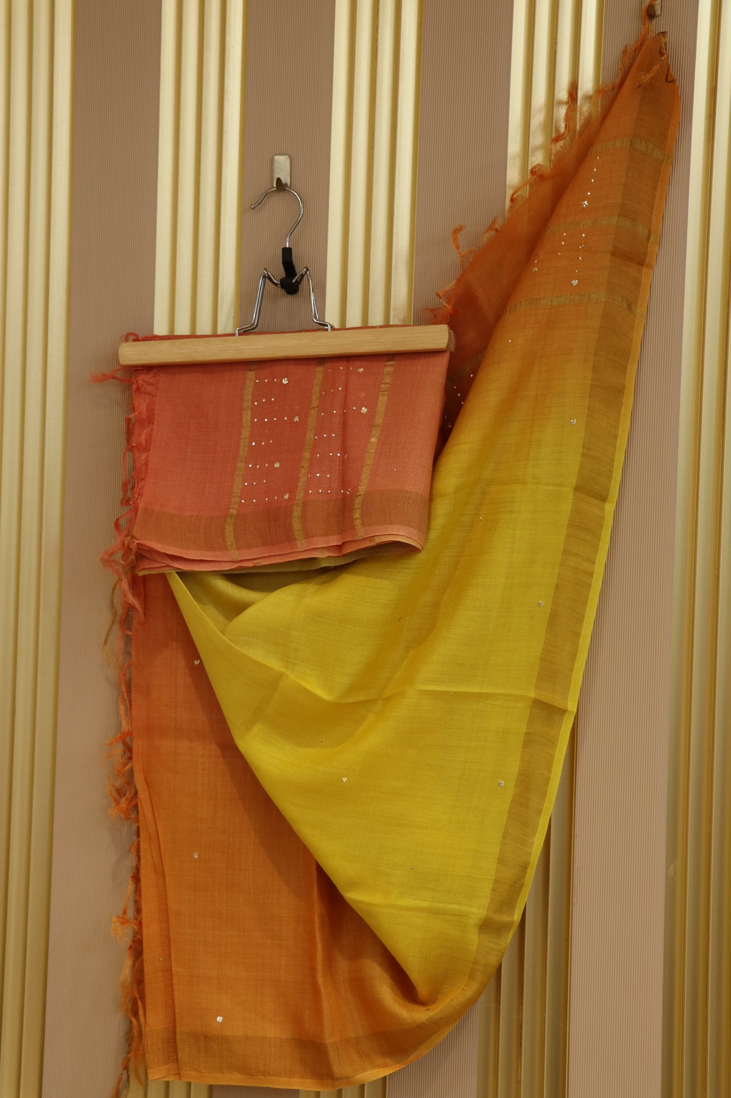 Pure munga silk handworked with mukaish/kamdani 4d dupattas
