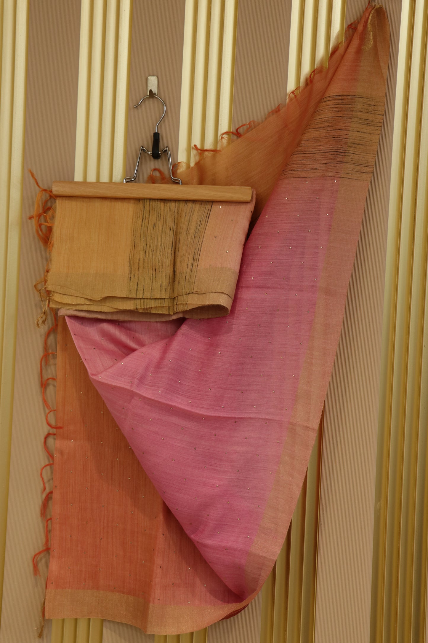 Pure munga silk handworked with mukaish/kamdani 4d dupattas