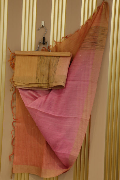 Pure munga silk handworked with mukaish/kamdani 4d dupattas