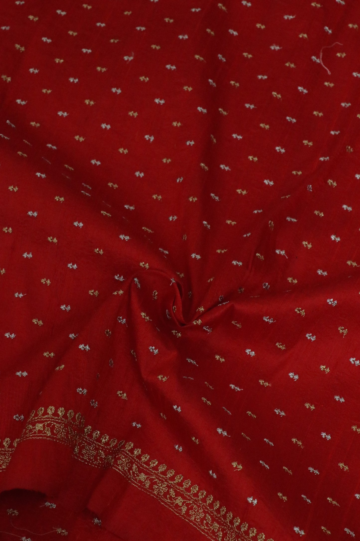 Embroidered Pure Rawsilk