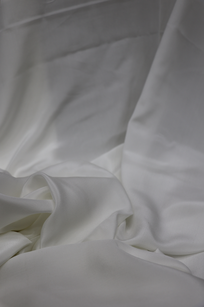 60 Gms Pure Crepe White Dyeable Fabric