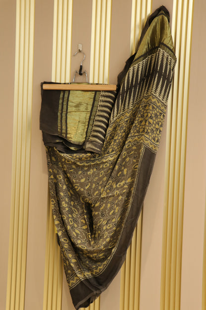 Pure modal satin ajrak dupattas