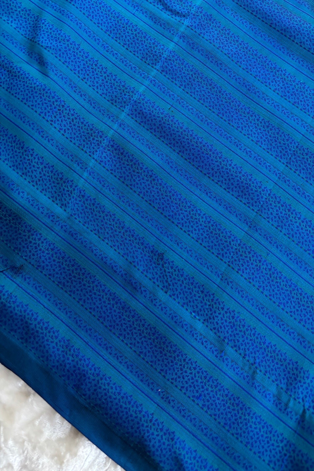 Rangkat Inspired Handwoven Pure Katan Tanchoi Hand-Woven Banaras Fabric