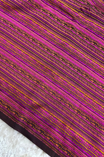 Rangkat Inspired Handwoven Pure Katan Tanchoi Hand-Woven Banaras Fabric