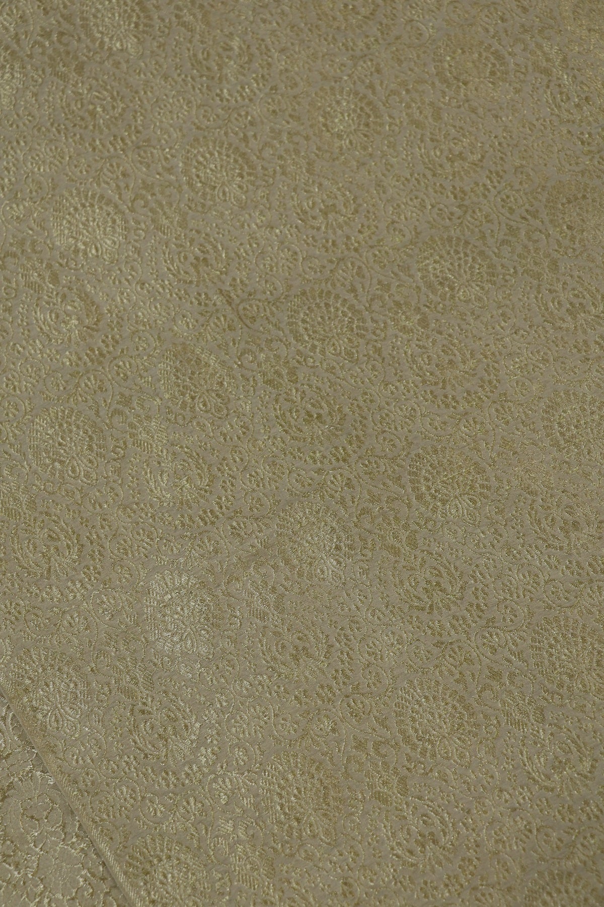 Pure Moonga Silk All Over Jaal Fabric