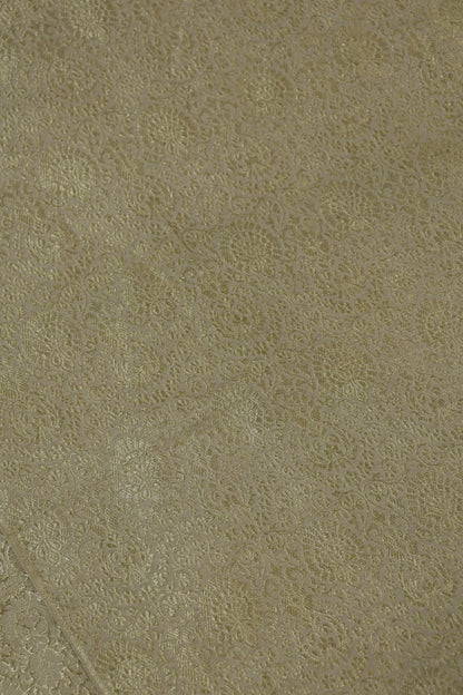 Pure Moonga Silk All Over Jaal Fabric