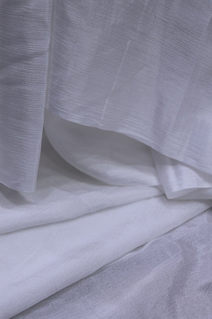 Chinon White Dyeable Fabric