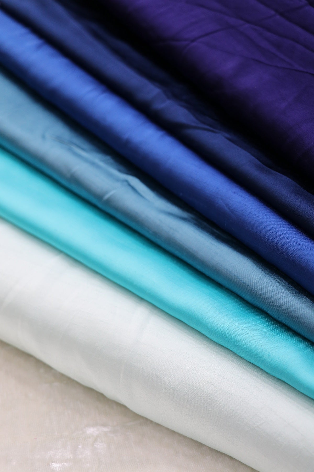 Hues Of Blues Mulberry Silk