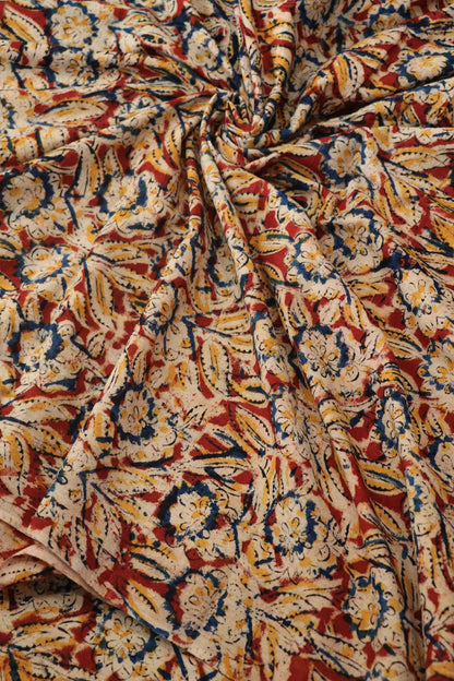 kalamkari printed cottons