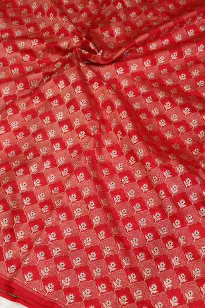 Botanical Motif Banaras Pure Silk Brocades (Colors Available)