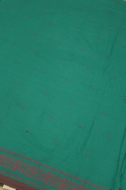 Ultra Marine Blue Pure Madras  Hand Woven Cotton (Copy)