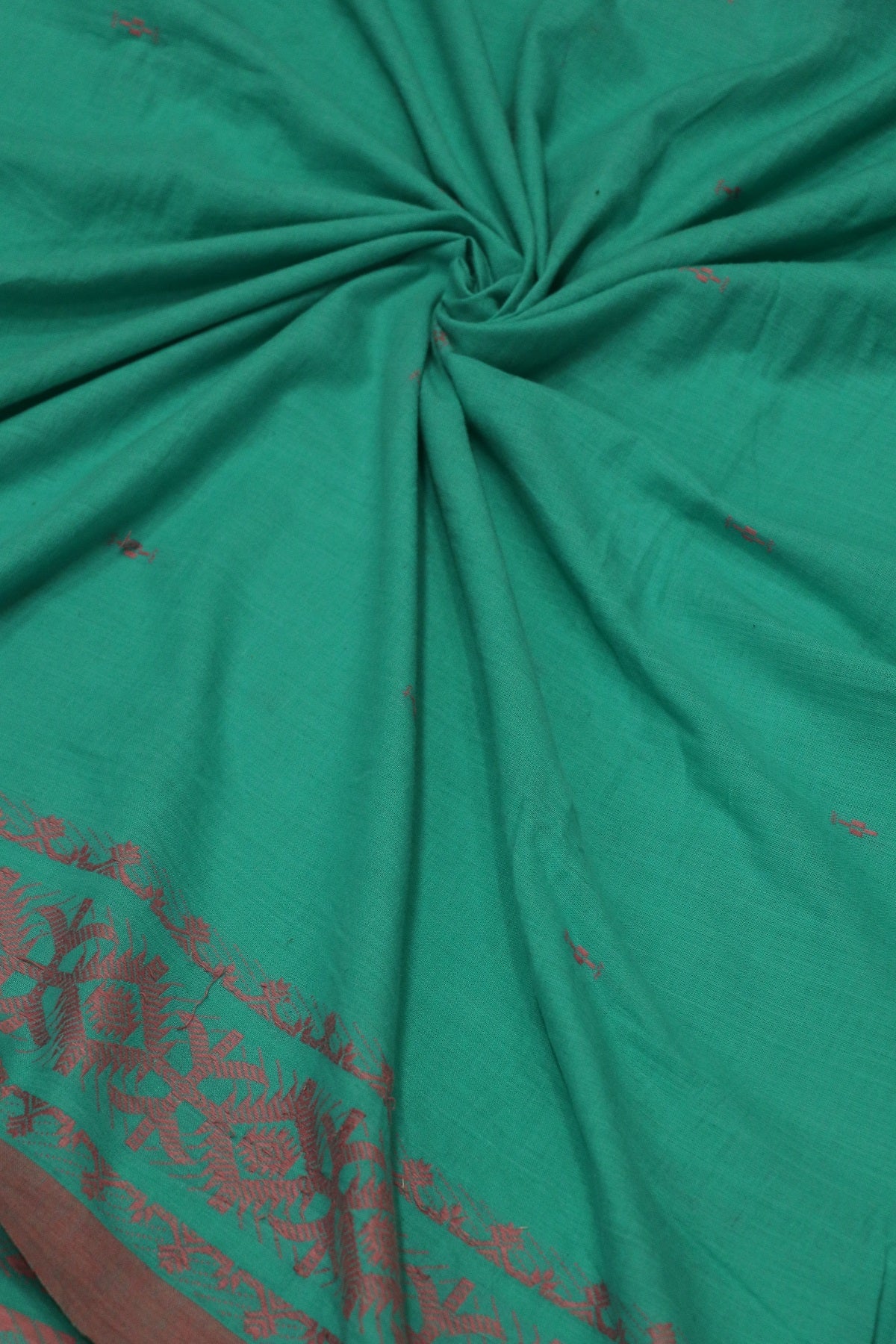 Ultra Marine Blue Pure Madras  Hand Woven Cotton (Copy)