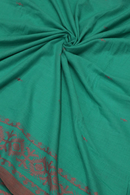 Ultra Marine Blue Pure Madras  Hand Woven Cotton (Copy)