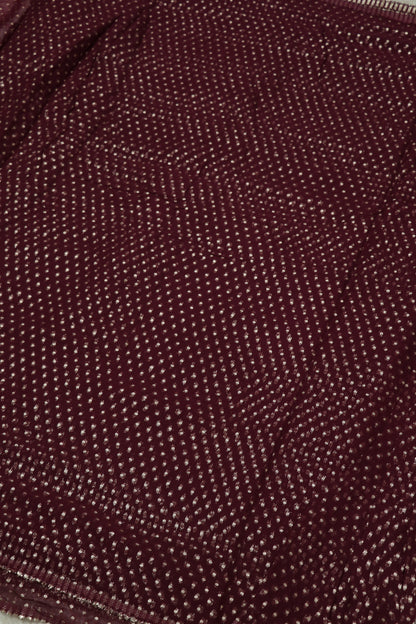 Polka Dots Motifs Woven Georgettes