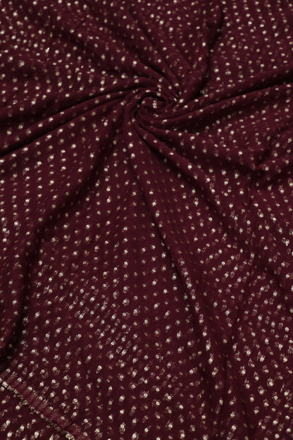 Polka Dots Motifs Woven Georgettes