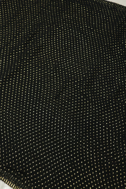 Polka Dots Motifs Woven Georgettes