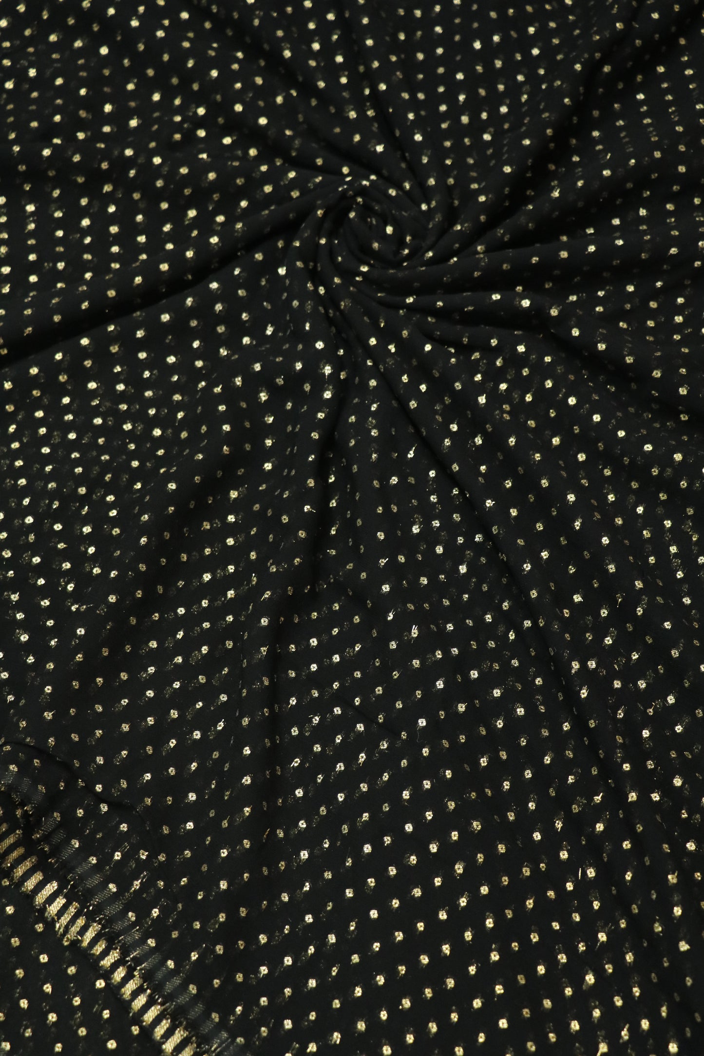 Polka Dots Motifs Woven Georgettes