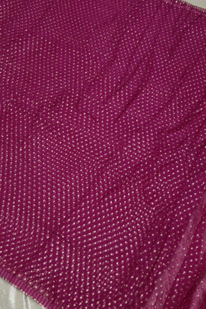 Polka Dots Motifs Woven Georgettes